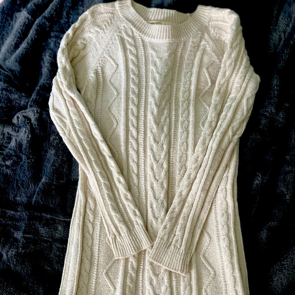 Garage sweater dress size xs
